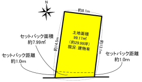 名古屋市南区笠寺町字姥子山　建築条件なし売土地