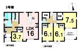 LiveleGarden津島市高台寺町字北浦　全7棟　3号棟　新築一戸建て