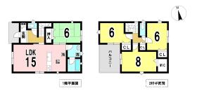 江南市大間町新町第1　全2棟　1号棟　新築一戸建て