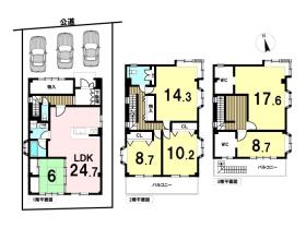 名古屋市中川区服部2丁目　中古一戸建て
