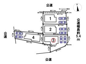 グラファーレ名古屋市大当郎5期　全4棟　3号棟　新築一戸建て