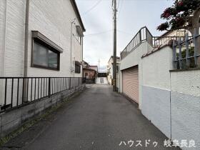 ●岐阜市手力町　建築条件なし土地