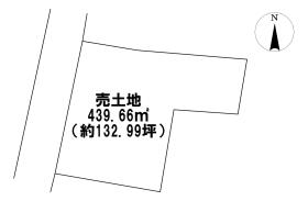 ●一宮市木曽川町里小牧字新茅場　建築条件なし土地