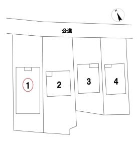 ○クレイドルガーデン愛西市落合町中河原　全4棟　1号棟　新築一戸建て