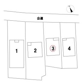 ○クレイドルガーデン愛西市落合町中河原　全4棟　3号棟　新築一戸建て