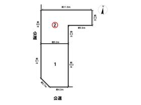 MELDIA名古屋市瑞穂区柳ケ枝町248②　全2区画　2区画　建築条件なし土地
