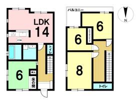 ●名古屋市中川区服部3丁目　中古一戸建て