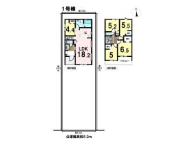 LiveleGardenS岐阜市南鶉5丁目　全2棟　1号棟　新築一戸建て