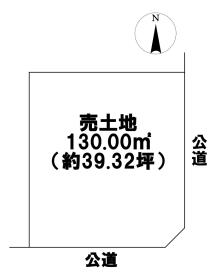 津島市老松町　建築条件なし土地