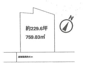 津島市江東町3丁目　建築条件なし土地