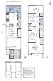 名古屋市南区弥次ヱ町415⑤　全5棟　2号棟　新築一戸建て