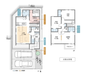 五反田小学校東Part6　全6棟　E棟　新築一戸建て