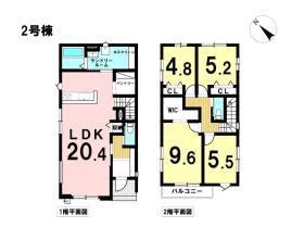 LIGARE名古屋市緑区鳴海町2期　全3棟　2号棟　新築一戸建て