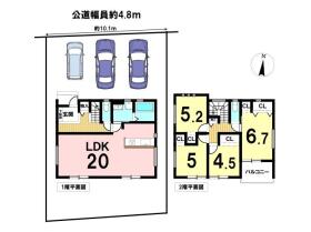 ○ファーストタウンあま市七宝町秋竹四町田第1　全1棟　新築一戸建て
