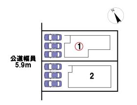 ファーストタウン北名古屋市第1鍜治ケ一色　全2棟　1号棟　新築一戸建て