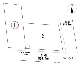 一宮市木曽川町黒田北宿二ノ切　全2棟　1号棟　新築一戸建て