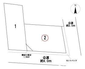 一宮市木曽川町黒田北宿二ノ切　全2棟　2号棟　新築一戸建て