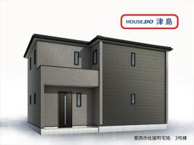 ※□○LiveleGardenS愛西市佐屋町宅地　全7区画　3号棟　新築一戸建て