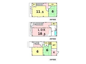 名古屋市瑞穂区平郷町１丁目　中古一戸建て