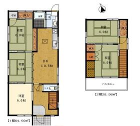 愛西市北一色町北田面　中古一戸建て