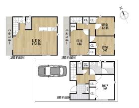 名古屋市熱田区南一番町　全1棟　新築一戸建て