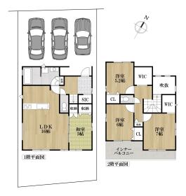 名古屋市港区船頭場２丁目　全１棟　新築一戸建て