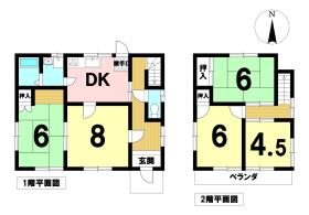 ●津島市唐臼町油田　中古一戸建て