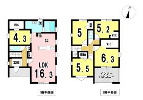 一宮市浅井町河田字待　新築一戸建て
