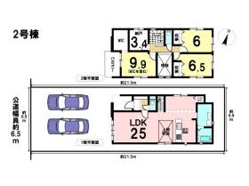 GraceKIS名古屋市中川区助光1期　全3棟　2号棟　新築一戸建て
