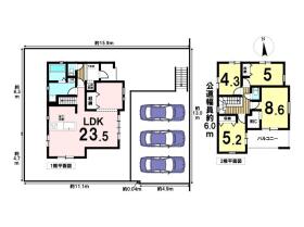 新築戸建　八王子市丸山町　全1棟　1号棟