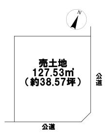 ●愛西市早尾町南川並　建築条件なし土地