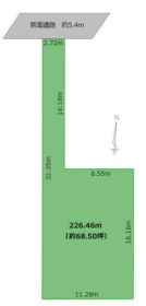 名古屋市中川区東中島町２丁目　建築条件なし土地