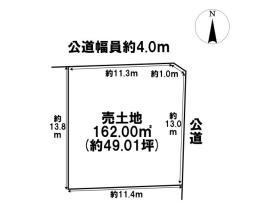あま市甚目寺大渕6期　全1棟　建築条件なし土地