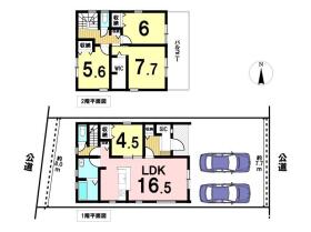 リーブルガーデン大治町長牧浦畑　全1棟　新築一戸建て