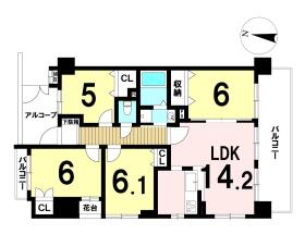 ●宝マンションサザンスクエア弐番館