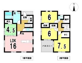 ●一宮市木曽川町里小牧字笹原　中古一戸建て