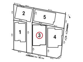 グラファーレ清須市中河原　全5棟　3号棟　新築一戸建て