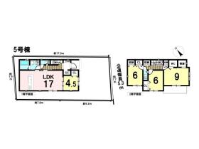 グラファーレ清須市中河原　全5棟　5号棟　新築一戸建て