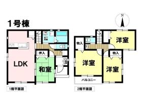 □いろどりアイタウン岐阜市東鶉5丁目　全5区画　1号棟　新築一戸建て