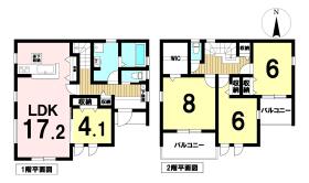一宮市小信中島第2　全2棟　2号棟　新築一戸建て