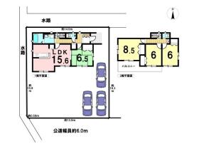 いろどりアイタウン岐阜市中西郷2丁目　全1棟　新築一戸建て