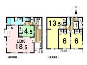 一宮市末広2丁目　中古一戸建て
