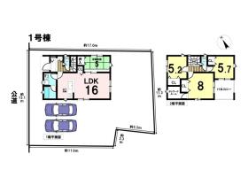 クレイドルガーデン鈴鹿市南玉垣町第8　全2棟　1号棟　新築一戸建て