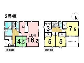 クレイドルガーデン鈴鹿市長太栄町第4　2号棟　新築一戸建て