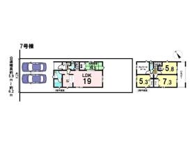 クレイドルガーデン鈴鹿市桜島町第4　全7棟　7号棟　新築一戸建て