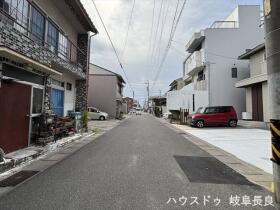●岐阜市早苗町7丁目　建築条件なし土地