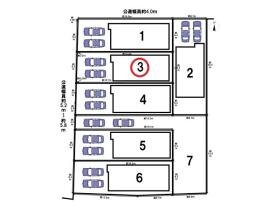 Terrechez名古屋市中川区供米田1-1　全7棟　3号棟　新築一戸建て