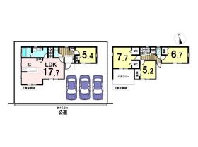 リーブルガーデン四日市市桜町第3　全1棟　新築一戸建て