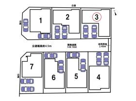 ブルーミングガーデン名古屋市南区砂口町　全7棟　3号棟　新築一戸建て