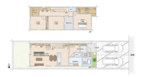 AVANTIA名古屋市南区呼続11期　全5棟　5号棟　新築一戸建て